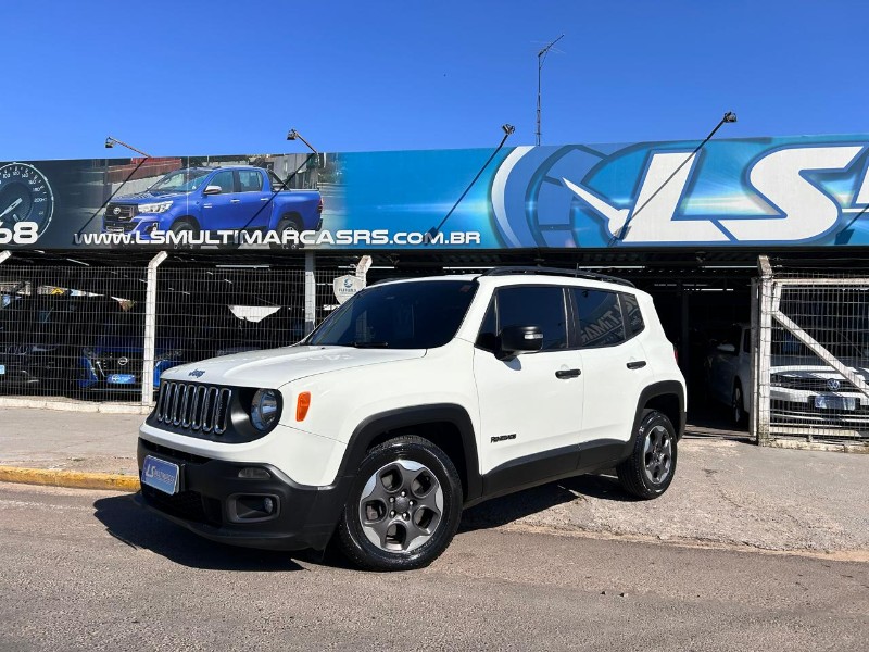 JEEP RENEGADE SPORT 1.8 4X2 FLEX 16V AUT. 2016/2017 LS MULTIMARCAS VENÂNCIO AIRES / Carros no Vale