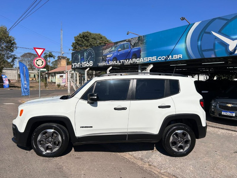 JEEP RENEGADE SPORT 1.8 4X2 FLEX 16V AUT. 2016/2017 LS MULTIMARCAS VENÂNCIO AIRES / Carros no Vale