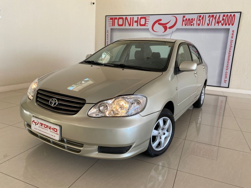 TOYOTA COROLLA 1.8 XLI 16V FLEX 4P AUTOMÁTICO 2003/2003 TONHO AUTOMÓVEIS LAJEADO / Carros no Vale