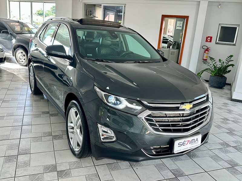 CHEVROLET EQUINOX PREMIER 1.5 TURBO AWD 2019/2020 SÉTIMA VEÍCULOS GUAPORÉ / Carros no Vale