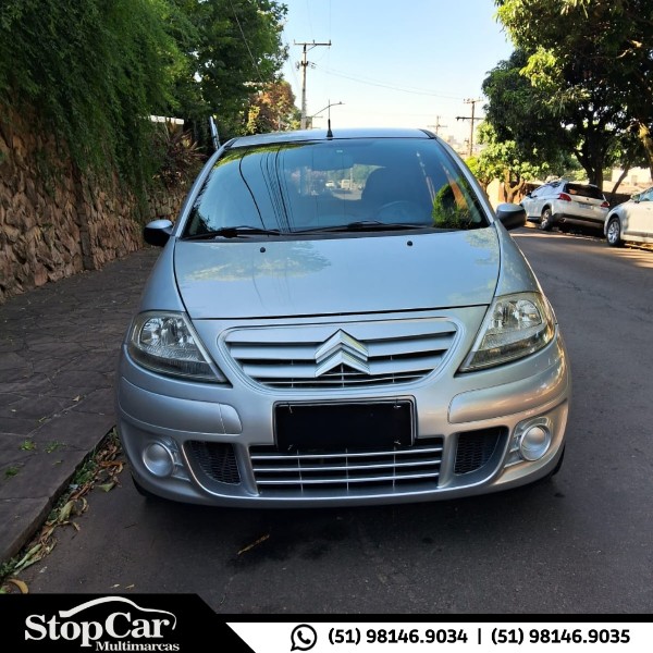 CITROEN C3 1.4 I GLX 8V FLEX 4P MANUAL 2011/2011 STOPCAR MULTIMARCAS ESTRELA / Carros no Vale