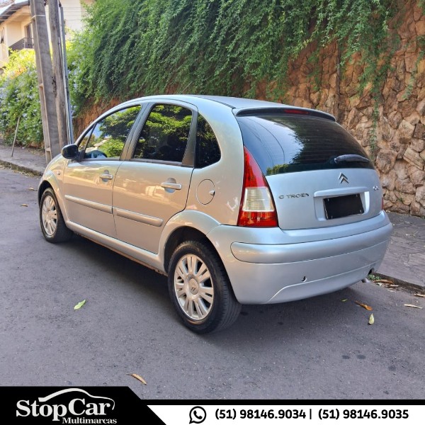 CITROEN C3 1.4 I GLX 8V FLEX 4P MANUAL 2011/2011 STOPCAR MULTIMARCAS ESTRELA / Carros no Vale