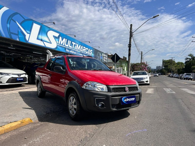 FIAT STRADA WORKING 1.4 MPI FIRE FLEX 8V CD 2014/2014 LS MULTIMARCAS VENÂNCIO AIRES / Carros no Vale