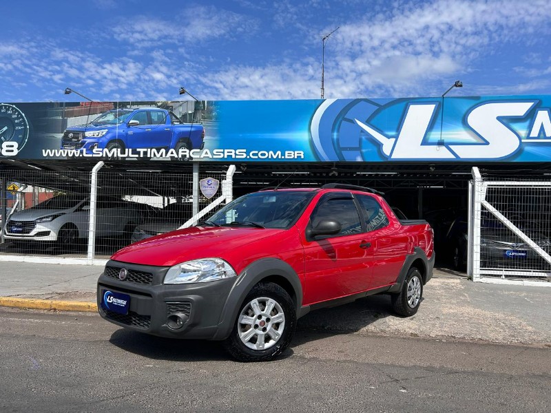 FIAT STRADA WORKING 1.4 MPI FIRE FLEX 8V CD 2014/2014 LS MULTIMARCAS VENÂNCIO AIRES / Carros no Vale