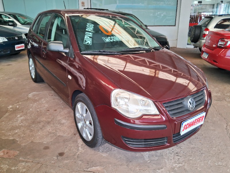 VOLKSWAGEN POLO 1.6 8V FLEX 2008/2008 SCHAEFER AUTOMÓVEIS TEUTÔNIA / Carros no Vale