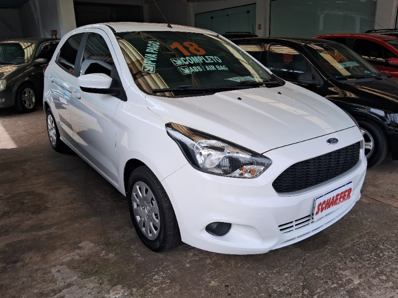 FORD KA SE 1.0 2018/2018 SCHAEFER AUTOMÓVEIS TEUTÔNIA / Carros no Vale