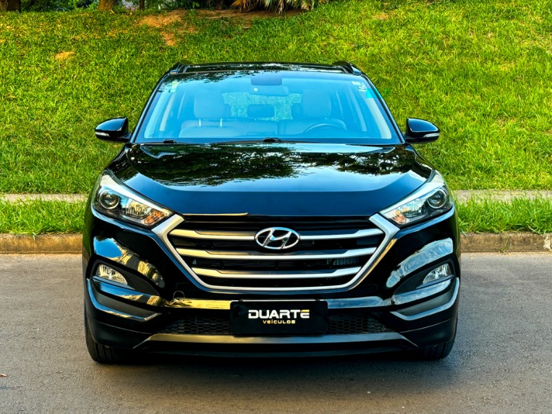 HYUNDAI TUCSON 1.6 16V T-GDI GASOLINA GLS 2018/2019 DUARTE VEÍCULOS PORTO ALEGRE / Carros no Vale