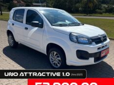 FIAT UNO 1.0 ATTRACTIVE 8V 2021/2021 ELY AUTOMÓVEIS LAJEADO / Carros no Vale