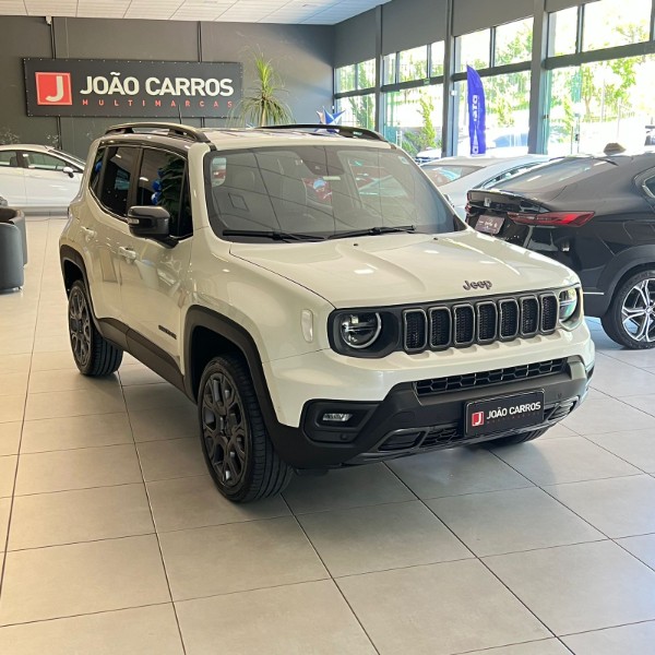 JEEP RENEGADE S T270 1.3 TB 4X4 2023/2023 JOÃO CARROS MULTIMARCAS GUAPORÉ / Carros no Vale