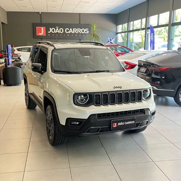 JEEP RENEGADE S T270 1.3 TB 4X4 2023/2023 JOÃO CARROS MULTIMARCAS GUAPORÉ / Carros no Vale