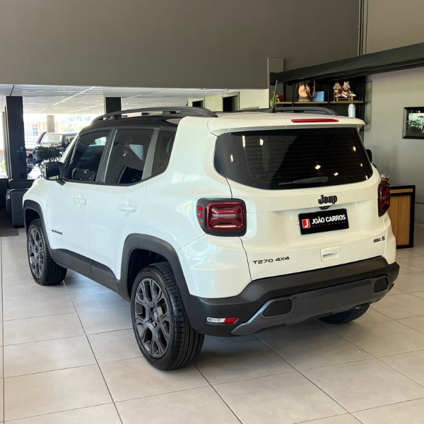 JEEP RENEGADE S T270 1.3 TB 4X4 2023/2023 JOÃO CARROS MULTIMARCAS GUAPORÉ / Carros no Vale