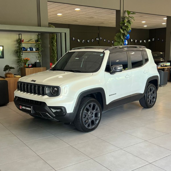 JEEP RENEGADE S T270 1.3 TB 4X4 2023/2023 JOÃO CARROS MULTIMARCAS GUAPORÉ / Carros no Vale