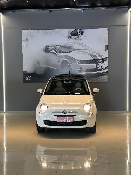 FIAT 500 1.4 CULT 2012/2012 JM AUTOMÓVEIS VENÂNCIO AIRES / Carros no Vale