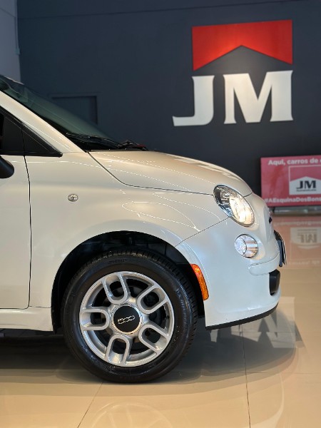 FIAT 500 1.4 CULT 2012/2012 JM AUTOMÓVEIS VENÂNCIO AIRES / Carros no Vale