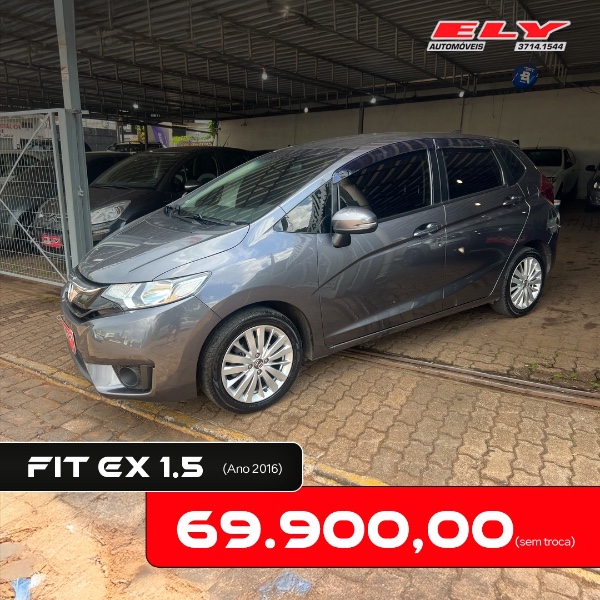 FIT 1.5 EX 16V FLEX 4P AUTOMÁTICO