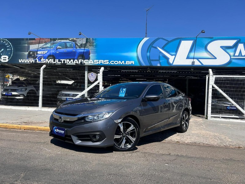 HONDA CIVIC EX 2.0 FLEX 16V AUT. 2016/2017 LS MULTIMARCAS VENÂNCIO AIRES / Carros no Vale