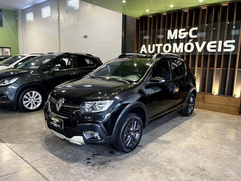 RENAULT SANDERO 1.6 STEPWAY 16V 2019/2020 M&C AUTOMÓVEIS CAXIAS DO SUL / Carros no Vale