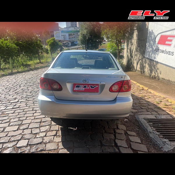 TOYOTA COROLLA 1.8 XEI 16V GASOLINA 4P MANUAL 2005/2005 ELY AUTOMÓVEIS LAJEADO / Carros no Vale