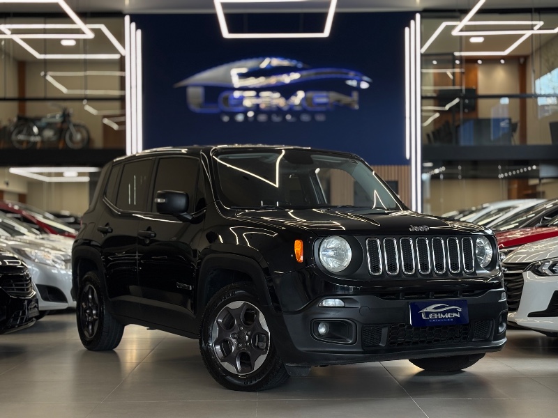 JEEP RENEGADE 1.8 16V FLEX SPORT 4P AUTOMÁTICO 2015/2016 LEHMEN VEÍCULOS VENÂNCIO AIRES / Carros no Vale