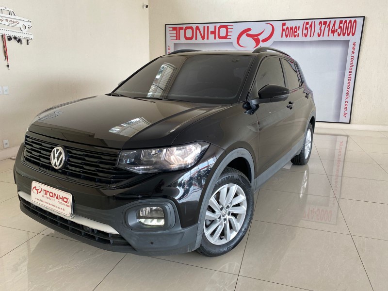 VOLKSWAGEN T-CROSS 1.0 200 TSI 2020 2019/2020 TONHO AUTOMÓVEIS LAJEADO / Carros no Vale