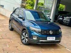 VOLKSWAGEN T-CROSS COMFORTLINE 200 TSI 2020/2021 SÉTIMA VEÍCULOS GUAPORÉ / Carros no Vale