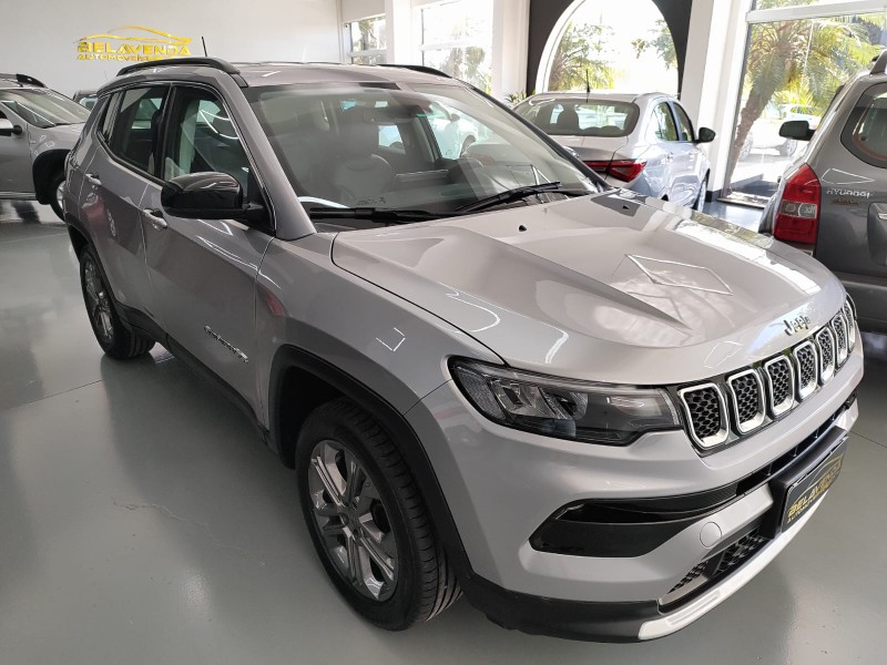 JEEP COMPASS 1.3 LONGITUDE T270 AT6 4X2 TURBO 2022 /2022 BELAVENDA AUTOMÓVEIS ARROIO DO MEIO / Carros no Vale