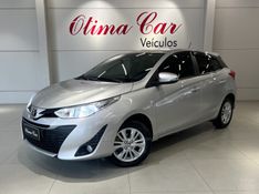 TOYOTA YARIS 1.3 16V XL PLUS TECH MULTIDRIVE17 2018/2019 ÓTIMA CAR FLORES DA CUNHA / Carros no Vale