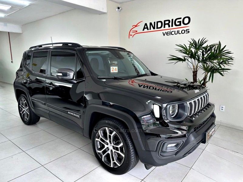 JEEP RENEGADE 1.3 LONGITUDE T270 TURBO 2024/2024 ANDRIGO VEÍCULOS CAXIAS DO SUL / Carros no Vale