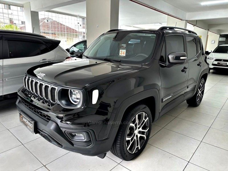 JEEP RENEGADE 1.3 LONGITUDE T270 TURBO 2024/2024 ANDRIGO VEÍCULOS CAXIAS DO SUL / Carros no Vale