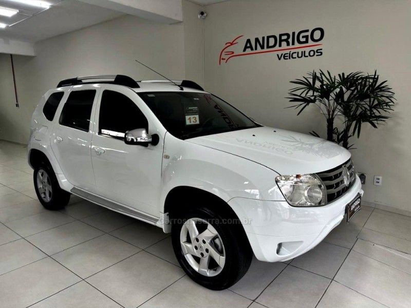 RENAULT DUSTER 1.6 DYNAMIQUE 4X2 16V 2012/2013 ANDRIGO VEÍCULOS CAXIAS DO SUL / Carros no Vale