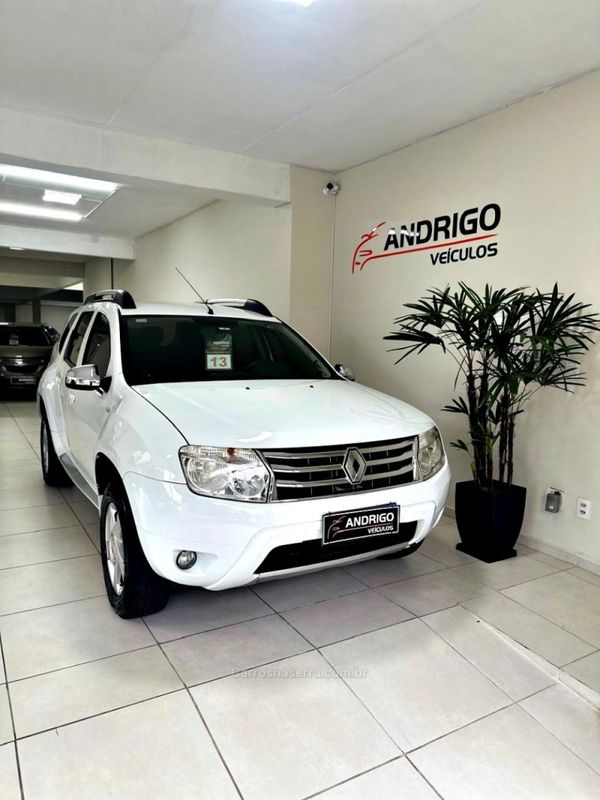 RENAULT DUSTER 1.6 DYNAMIQUE 4X2 16V 2012/2013 ANDRIGO VEÍCULOS CAXIAS DO SUL / Carros no Vale