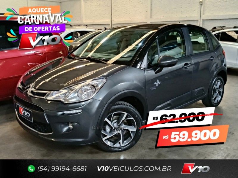 CITROËN C3 1.6 URBAN TRAIL 16V 2018/2019 V10 VEÍCULOS CAXIAS DO SUL / Carros no Vale