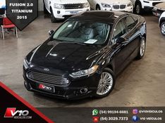 FORD FUSION 2.0 TITANIUM GTDI ECOBOOST FWD 2014/2015 V10 VEÍCULOS CAXIAS DO SUL / Carros no Vale