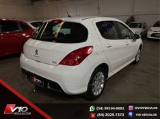 PEUGEOT 308 1.6 ACTIVE 16V 2013/2014 V10 VEÍCULOS CAXIAS DO SUL / Carros no Vale