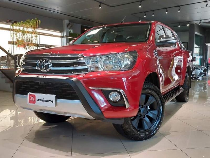 Toyota HILUX 2.8 SRV 4X4 CD 16V DIESEL 4P AUTOMÁTICO 2016/2016 BETIOLO NOVOS E SEMINOVOS LAJEADO / Carros no Vale