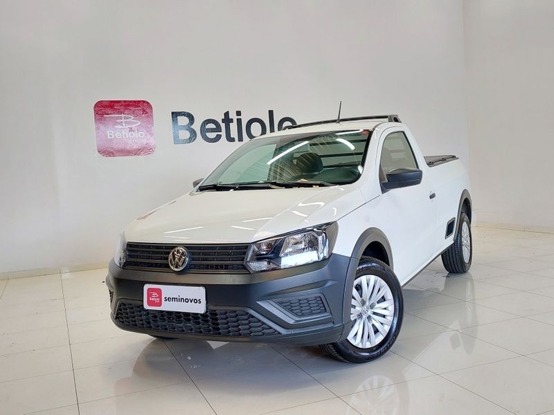 Volkswagen SAVEIRO 1.6 MSI ROBUST CS 16V FLEX 2P MANUAL 2022/2023 BETIOLO NOVOS E SEMINOVOS LAJEADO / Carros no Vale