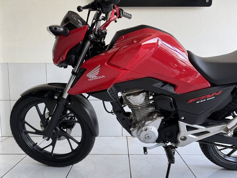 Honda Motos CG 160 FAN 2025 SÓ MOTOS E AUTOMÓVEIS SANTA CRUZ DO SUL / Carros no Vale