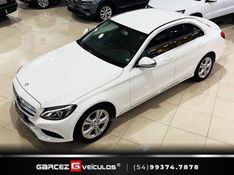 MERCEDES-BENZ C 180 1.6 CGI EXCLUSIVE 16V TURBO 2015/2016 GARCEZ VEÍCULOS BENTO GONÇALVES / Carros no Vale