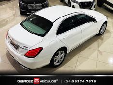 MERCEDES-BENZ C 180 1.6 CGI EXCLUSIVE 16V TURBO 2015/2016 GARCEZ VEÍCULOS BENTO GONÇALVES / Carros no Vale