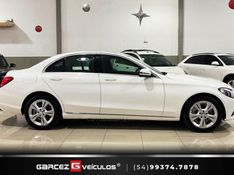 MERCEDES-BENZ C 180 1.6 CGI EXCLUSIVE 16V TURBO 2015/2016 GARCEZ VEÍCULOS BENTO GONÇALVES / Carros no Vale