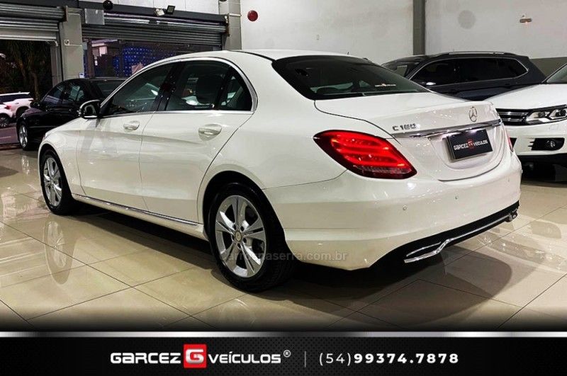 MERCEDES-BENZ C 180 1.6 CGI EXCLUSIVE 16V TURBO 2015/2016 GARCEZ VEÍCULOS BENTO GONÇALVES / Carros no Vale