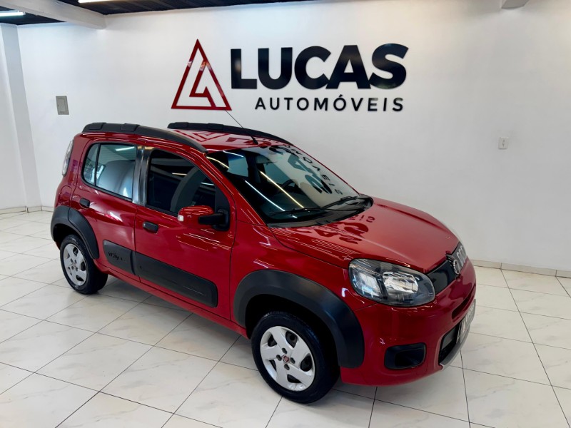 FIAT UNO WAY 2015/2015 LUCAS AUTOMÓVEIS BOM RETIRO DO SUL / Carros no Vale