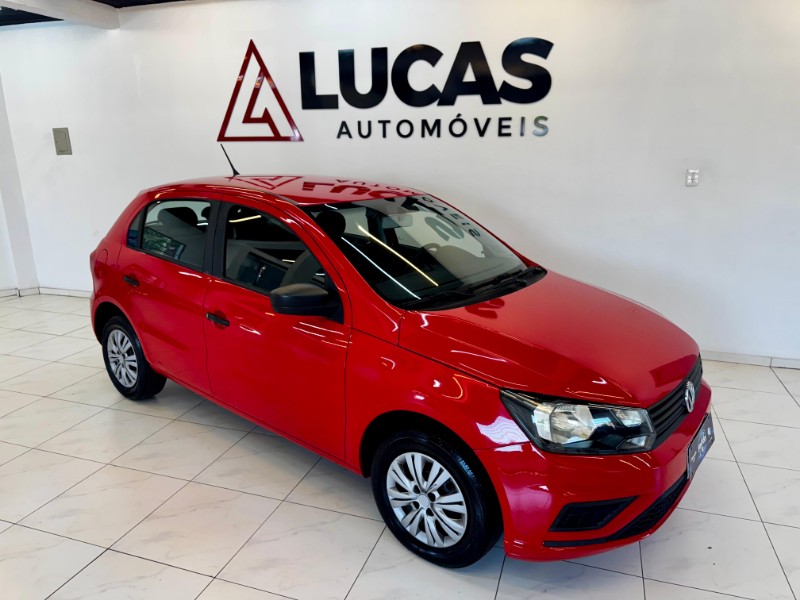 VOLKSWAGEN GOL 1.0 12V 2019/2019 LUCAS AUTOMÓVEIS BOM RETIRO DO SUL / Carros no Vale