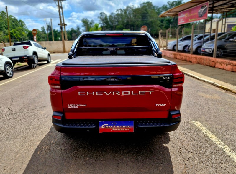 CHEVROLET MONTANA 1.2 TURBO 12V LTZ 2023/2023 CRUZEIRO MULTIMARCAS CRUZEIRO DO SUL / Carros no Vale