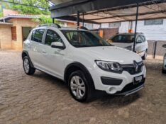 RENAULT SANDERO 1.6 STEPWAY 16V FLEX 4P MANUAL 2017/2018 RICARDO VEÍCULOS TEUTÔNIA / Carros no Vale