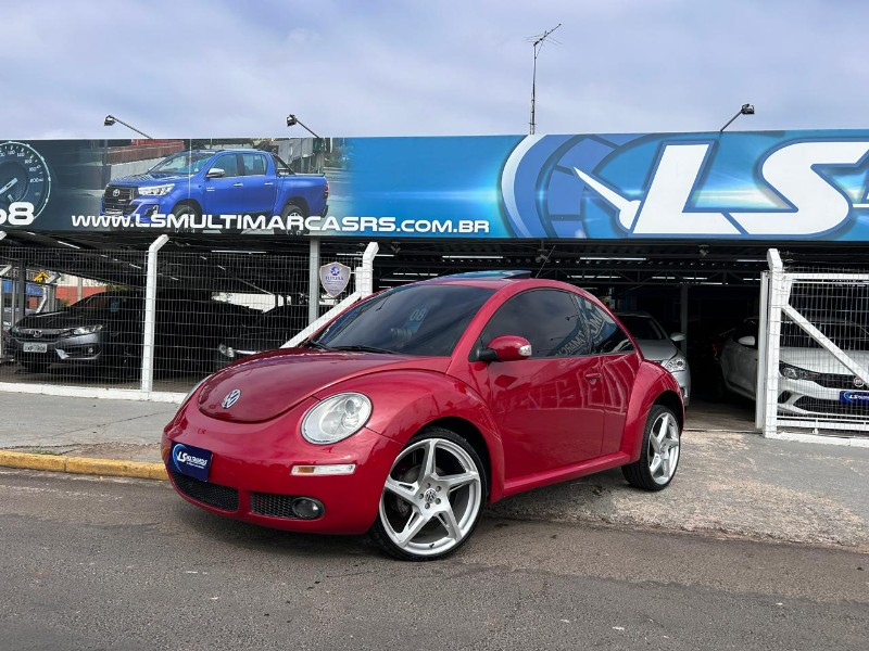 VOLKSWAGEN NEW BEETLE 2.0 MI 8V GASOLINA 2P AUTOMÁTICO 2008/2008 LS MULTIMARCAS VENÂNCIO AIRES / Carros no Vale