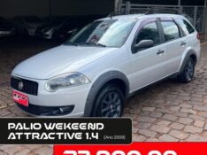 FIAT PALIO WEEKEND ATTRACTIVE 1.4 2009/2009 ELY AUTOMÓVEIS LAJEADO / Carros no Vale