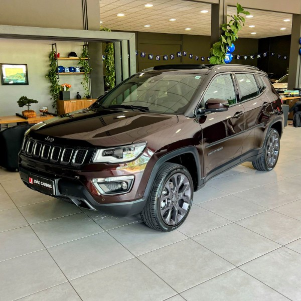 JEEP COMPASS 2.0 S 4X4 16V TURBO 2020/2020 JOÃO CARROS MULTIMARCAS GUAPORÉ / Carros no Vale