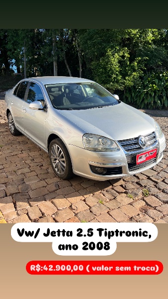 JETTA 2.5 I 20V 150CV GASOLINA 4P TIPTRONIC