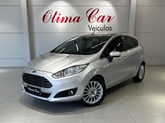 FORD FIESTA 1.6 TITANIUM HATCH 16V 2015/2015 ÓTIMA CAR FLORES DA CUNHA / Carros no Vale